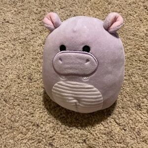 Squishmallows Light Purple Hippo Plush